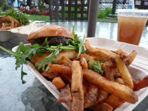 Skillet Hamburger and Fries